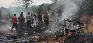 Diamuk Sijago Merah, Rumah Ludes Terbakar, Satu Korban Meninggal Dunia