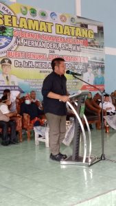 Gubernur H.Herman Deru Berkunjung ke Desa Betung Barat