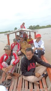 PEMDES DAN BPD AIR ITAM TIMUR CROSCEK NAMA NAMA PEMILIK CERUCUP DI SEI. PENUKAL.