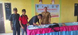 Musdes Tempirai Timur Dalam Rangka Penyusunan RKPDesTahun 2023
