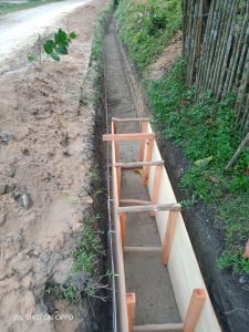 Pembangunan Drainase Lebak Tanah Hitam , Menuai Protes Warga