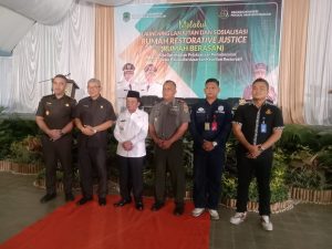 Launching lanjutan dan sosialisasi Restorative ( Ruma berasan )