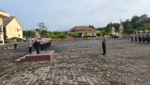 Gelar Upacara Kenaikan Pangkat, Ini Pesan Kapolres PALI