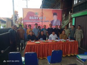 Basuki Rahmat.ST, Anggota DPRD PALI Serap Aspirasi Warga Lubuk Tampui
