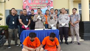 Polres PALI Bekuk Terduga Pengedar dan Kurir Narkoba di Air itam