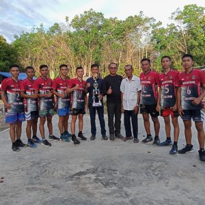 Pemdes Prabumenang, Gelar Lomba Volly Ball Putra Dan Putri Antar Desa Dalam Kabupaten