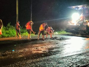 Kualitas Pekerjaan Pemeliharaan Jalan Lintas Sumatera yang Berada di Way Kanan Dipertanyakan, Begini Jelasnya