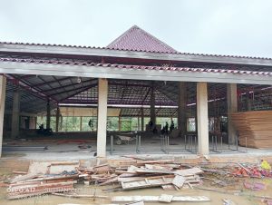 Ketua PWRI PALI Kritisi Pengelasan Pembangunan Pendopoan PALI yang Diduga Asal Jadi