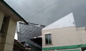 Atap Rsud Talang Ubi Ambruk Diterjang Angin Kencang, Begini Jelasnya
