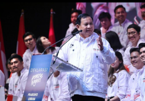 Dihadapan Jokowi di HUT Partai Golkar, Prabowo Sampaikan Terimakasih Bisa Maju Bareng Gibran Pada Pilpres 2024