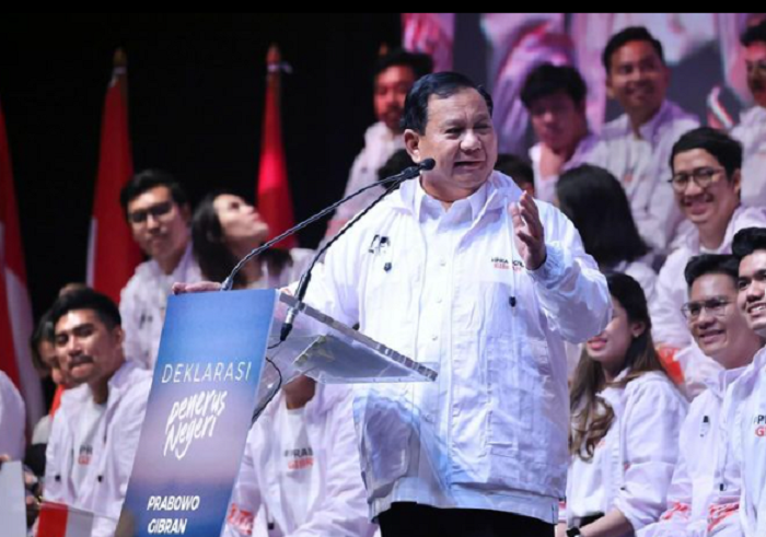 Dihadapan Jokowi, Prabowo Sampaikan Terimakasih Dipercaya Maju Bersama Gibran