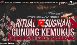 Kisah Siti Jalani Pesugihan Gunung Kemukus, Usaha Laris Manis dan Kaya Raya