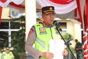 Polres PALI Gelar Giat Apel Pergeseran Personil PAM TPS, Simak Selengkapnya