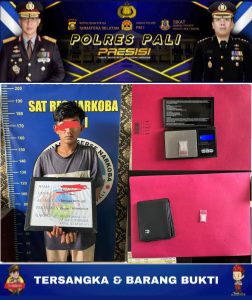 Warga Talang Ubi Selatan Dibekuk Satres Narkoba Polres PALI, Begini Jelasnya