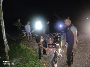 Gelar Razia Terpadu KRYD, Ini Pesan Kapolsek Penukal Abab