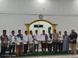 Hadir di Acara Safari Ramadhan 1445H di Desa Raja, Ini Kata Kapolsek Tanah Abang