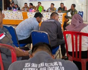 Polsek Talang Ubi Gelar  Jum’at Curhat di Desa Sinar Dewa, Begini Jelasnya