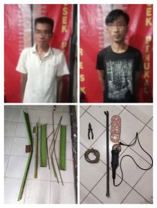 Dua Warga Desa Betung Diamankan Team Srigala Unit Reskrim Polsek Penukal Abab, Terkait Kasus Ini