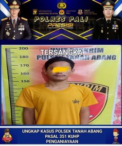 Terduga Kasus Penganiayaan Berhasil Diamankan Petugas Polsek Tanah Abang, Begini Jelasnya