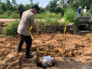 Terjadi Kebocoran Pipa Line Minyak PT. Medco Indonesia di Desa Suka Maju, Diduga Ini Penyebabnya