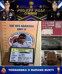 Satres Narkoba Polres PALI Amankan Terduga Pengedar Sabu di Desa Air Itam, Begini Jelasnya