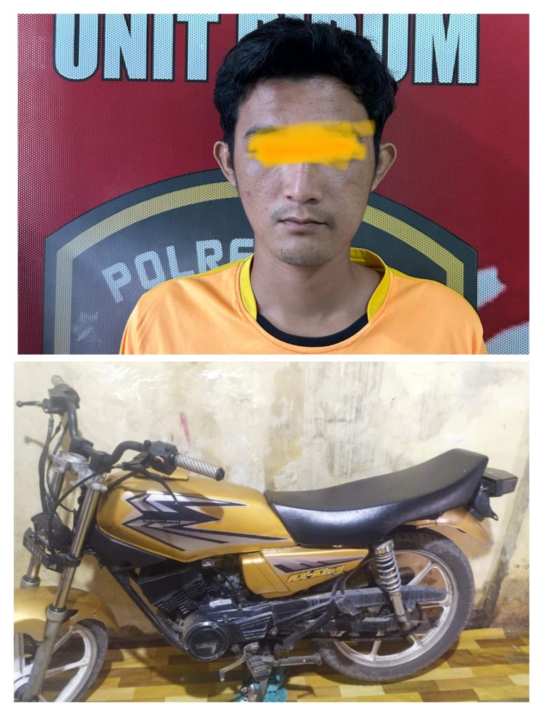 Satreskrim Polres PALI Berhasil Amankan Terduga Pelaku Curanmor, Begini Jelasnya