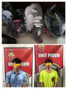 Diduga Curi 49 Sandal, HIS dan RR Warga Kelurahan Talang Ubi Timur Ini Diamankan Petugas