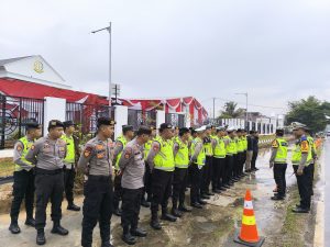 Polres PALI Gelar Giat Pengamanan Kunjungan Jaksa Agung, Begini Jelasnya