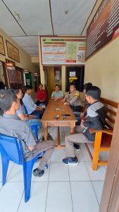 Polsek Penukal Utara Terima Kunjungan PPK, Begini Jelasnya