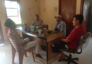 Ini Pesan Kapolsek Penukal Abab Saat Acara Jum’at Curhat di Desa Babat