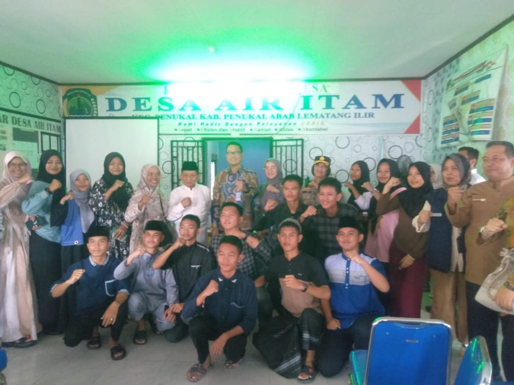Wabup PALI Dampingi Kepala BNNP Kunker ke Desa Air Itam, Begini Jelasnya
