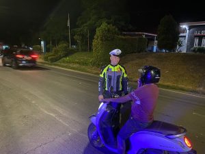 Satlantas Polres PALI Gelar Patroli Blue Light, Begini Jelasnya
