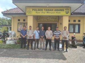 Panwascam Kunjungi Polsek Tanah Abang, Ini Topik Bahasannya