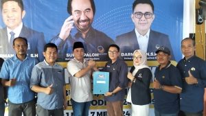 Buktikan Keseriusan Ikuti Kontestasi Pilkada PALI, Devi Harianto Ambil Formulir Calon Bupati di Kantor Partai Nasdem, Begini Jelasnya
