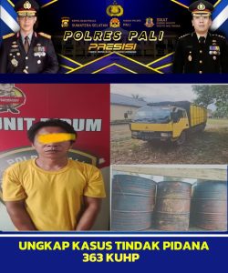 Diduga Terlibat Pencurian Minyak Mentah, Warga Sepantan Jaya Diamanakan Satreskrim Polres PALI
