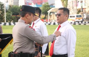 Satres Narkoba Polres PALI Raih PIN Emas dari Kapolda Sumsel