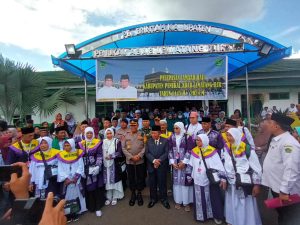 Hadiri Pelepasan Jamaah Haji, Ini Kata Kapolres PALI