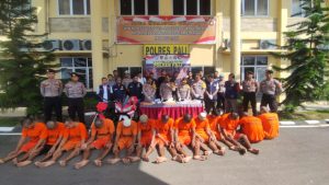 Polres PALI Berhasil Ungkap 22 Kasus dengan 23 Tersangka Selama Operasi Sikat Musi Satu 2024, Begini Jelasnya