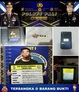 Satreskoba Polres PALI Amankan DPO Narkotika, Begini Jelasnya