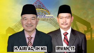 Asri – Irwan Pasangan dalam Pilkada PALI, Warganet; Meledakk!!