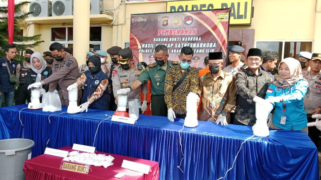 Musnahkan 5 Kg Lebih Narkotika Jenis Sabu, Ini Kata Kapolres PALI