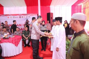 Wakapolda Sumsel Bersama Kasdam II Sriwijaya Pimpin Bakti Sosial dan Bakti Kesehatan Alumni Akabri 1994 