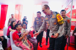 Momen Adi Purnama Berterimakasih Kepada Kapolri dan Kapolda di Bakti Kesehatan Hari Bhayangkara Polda Sumsel