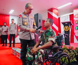 Puncak Bakti Kesehatan Hari Bhayangkara Polda Sumsel, Irjen A Rachmad Wibowo : Kita Semua Salut dan Kagum Dengan Semangat Kopda Sunar