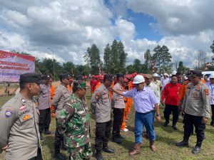 Hadir di Acara Apel Kesiapsiagaan Penanggulangan Karhutlah di PT GBS, Ini Kata Polsek Penukal Abab