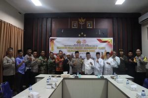 Usung Tema  “Bersama Polri Presisi Membangun Negeri Menuju Indonesia Emas”, Polres PALI Gelar Do’a Bersama