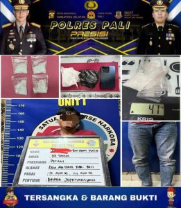 Diduga Jadi Kurir Sabu, Warga Air Itam Timur Diamankan Satres Narkoba Polres PALI
