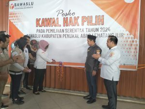 Bawaslu PALI Launching Posko Kawal Hak Pilih Pilkada Serentak 2024, Begini Jelasnya