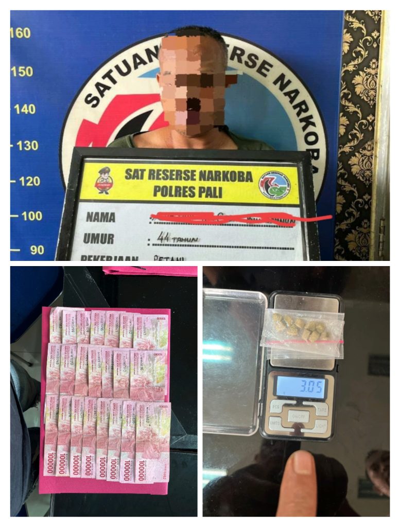Satres Narkoba Polres PALI Amankan Warga Desa Air Itam, Terkait Kasus Ini