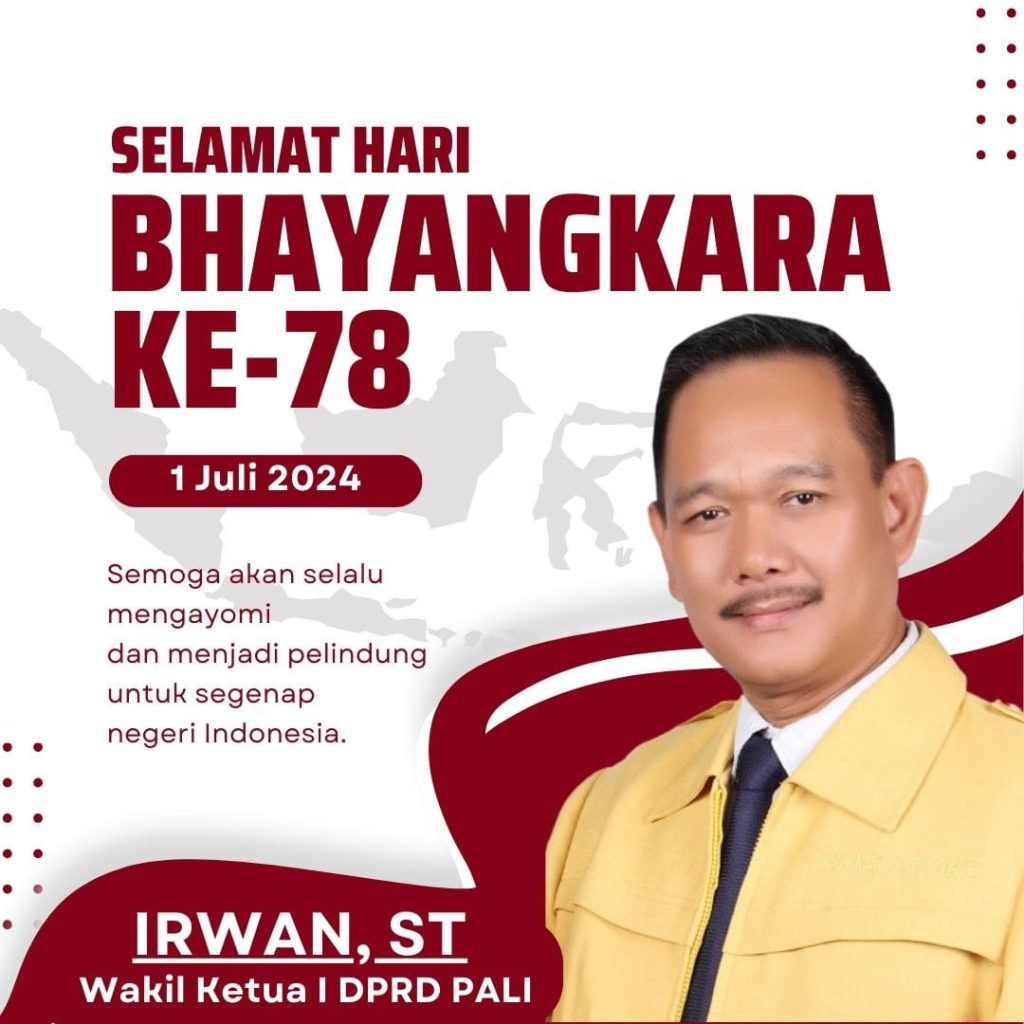 HUT Bhayangkara ke- 78, Irwan, ST ; Semoga Polri Tetap Jaya, Profesional, dan Selalu jadi Jadi Pengayom Masyarakat